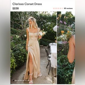 SHOW ME YOUR MUMU Clarissa corset dress